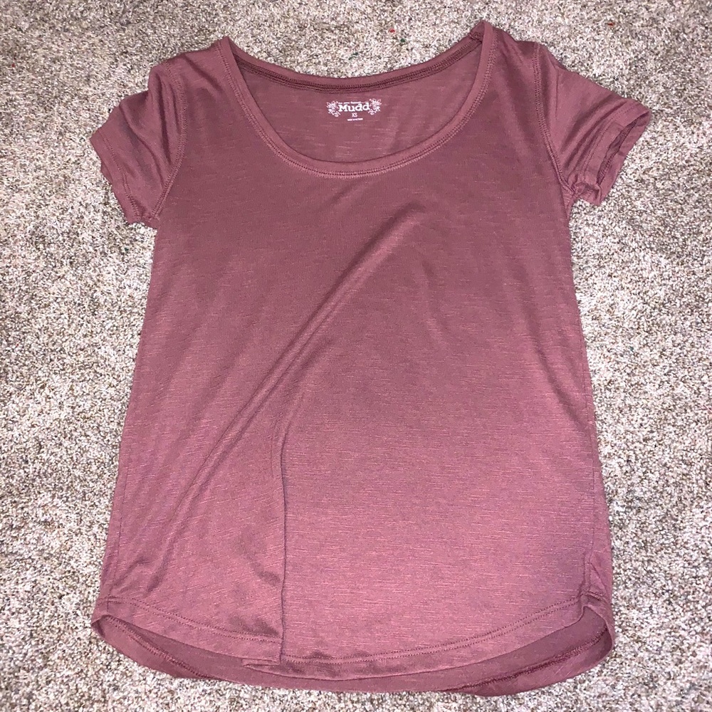 Mudd Scoop-neck T-shirt